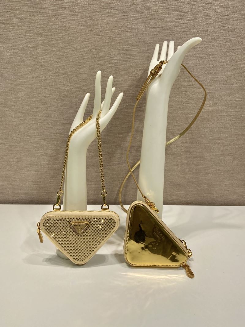 Pra*a triangle pouch